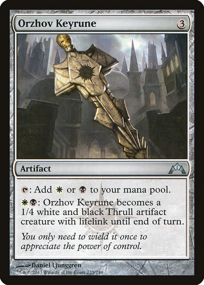 Orzhov Keyrune [Gatecrash] | Clutch Gaming