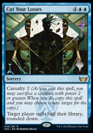 Cut Your Losses (Promo Pack) [Streets of New Capenna Promos] | Clutch Gaming