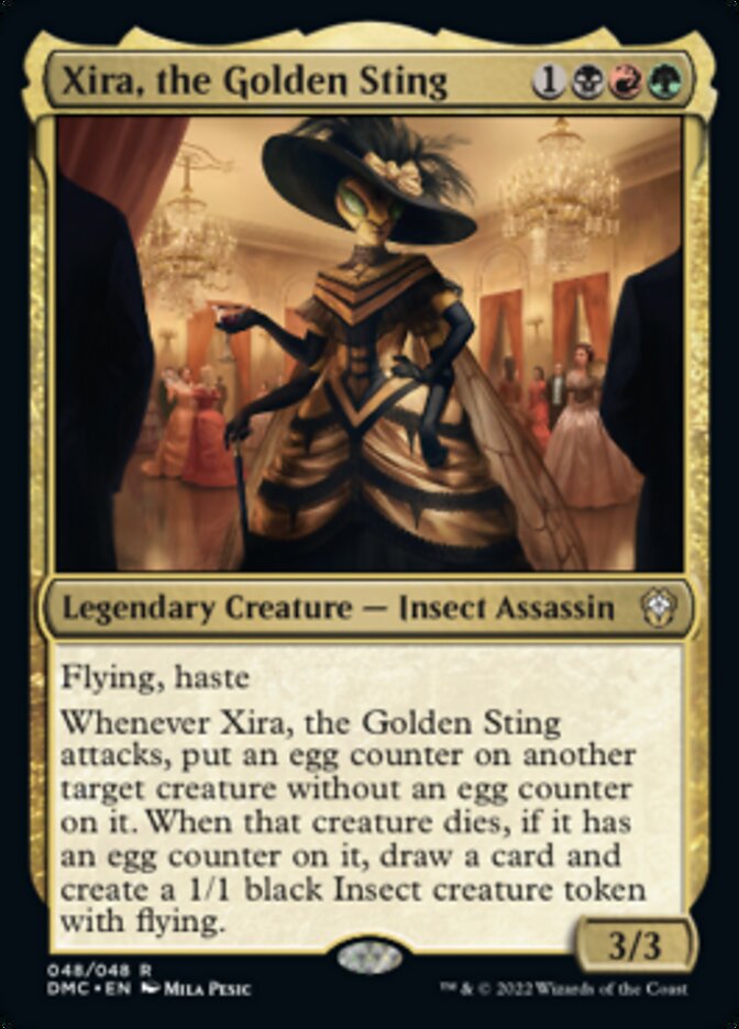 Xira, the Golden Sting [Dominaria United Commander] | Clutch Gaming