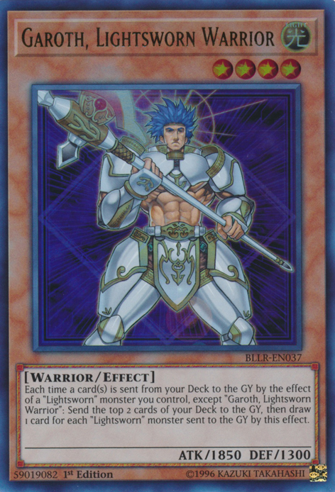 Garoth, Lightsworn Warrior [BLLR-EN037] Ultra Rare | Clutch Gaming