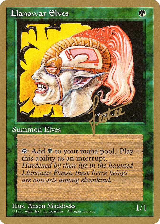 Llanowar Elves (Bertrand Lestree) [Pro Tour Collector Set] | Clutch Gaming