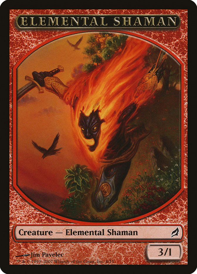 Elemental Shaman Token [Lorwyn Tokens] | Clutch Gaming