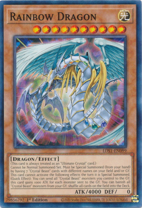 Rainbow Dragon [LDS1-EN099] Common | Clutch Gaming