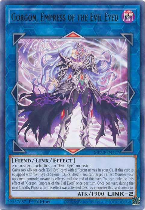 Gorgon, Empress of the Evil Eyed [MP20-EN177] Rare | Clutch Gaming