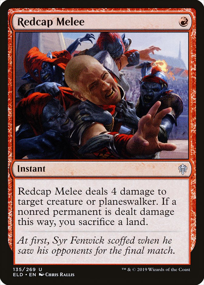 Redcap Melee [Throne of Eldraine] | Clutch Gaming