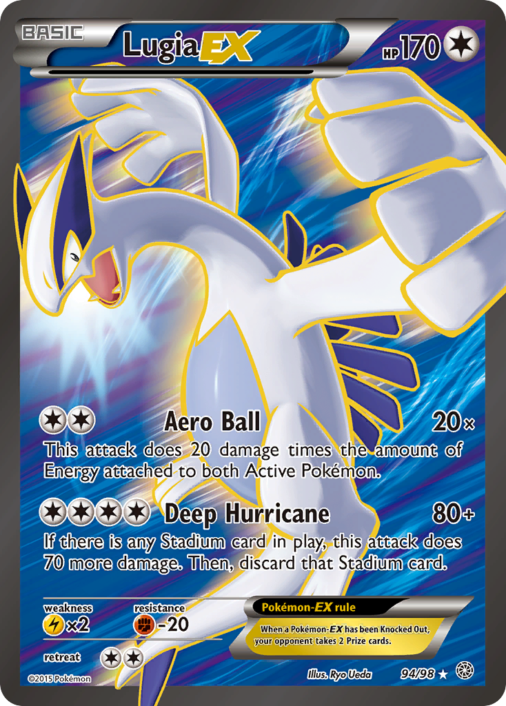 Lugia EX (94/98) [XY: Ancient Origins] | Clutch Gaming