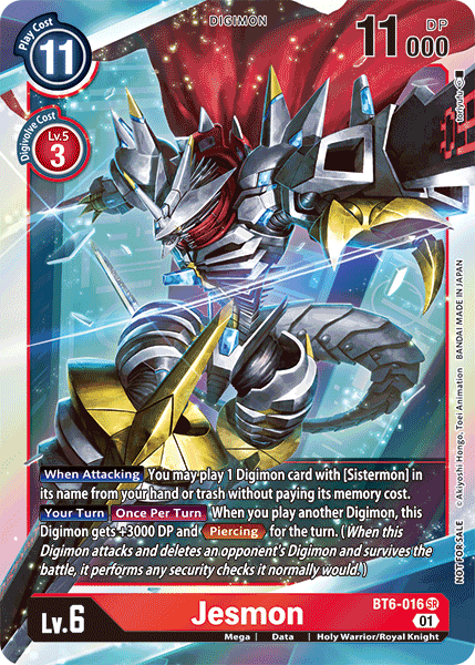 Jesmon [BT6-016] (Event Pack 2) [Promotional Cards] | Clutch Gaming