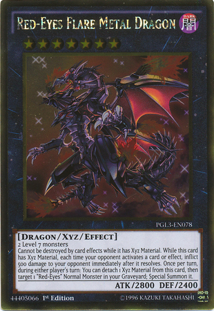 Red-Eyes Flare Metal Dragon [PGL3-EN078] Gold Rare | Clutch Gaming