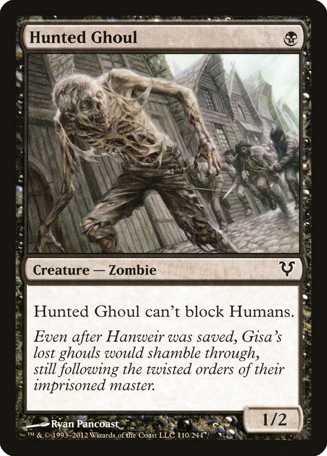 Hunted Ghoul [Avacyn Restored] | Clutch Gaming