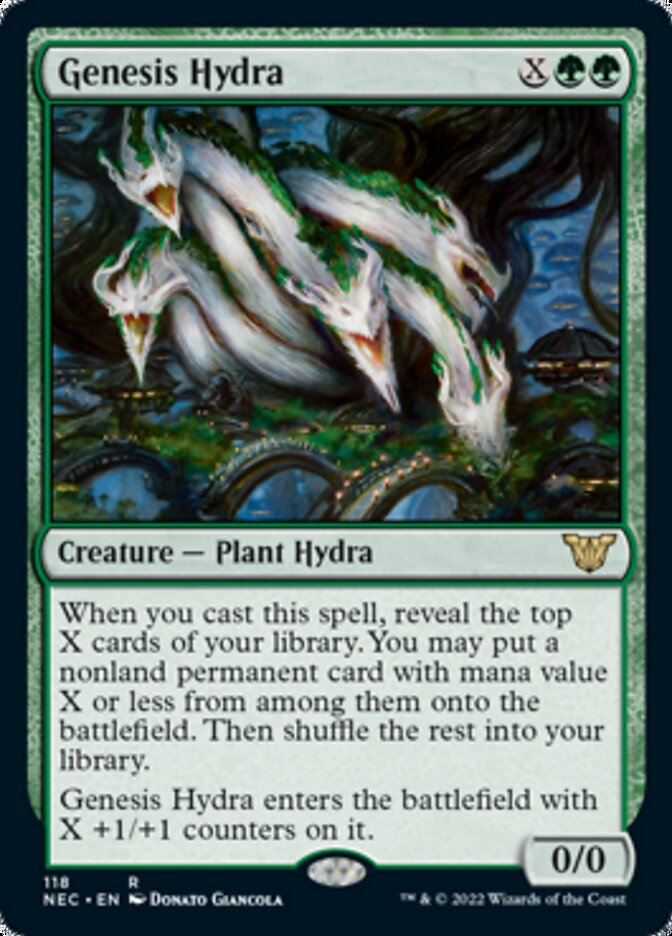 Genesis Hydra [Kamigawa: Neon Dynasty Commander] | Clutch Gaming