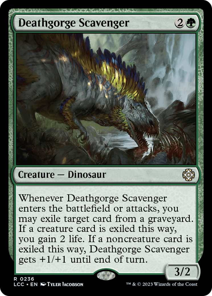 Deathgorge Scavenger [The Lost Caverns of Ixalan Commander] | Clutch Gaming