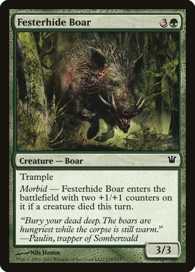 Festerhide Boar [Innistrad] | Clutch Gaming