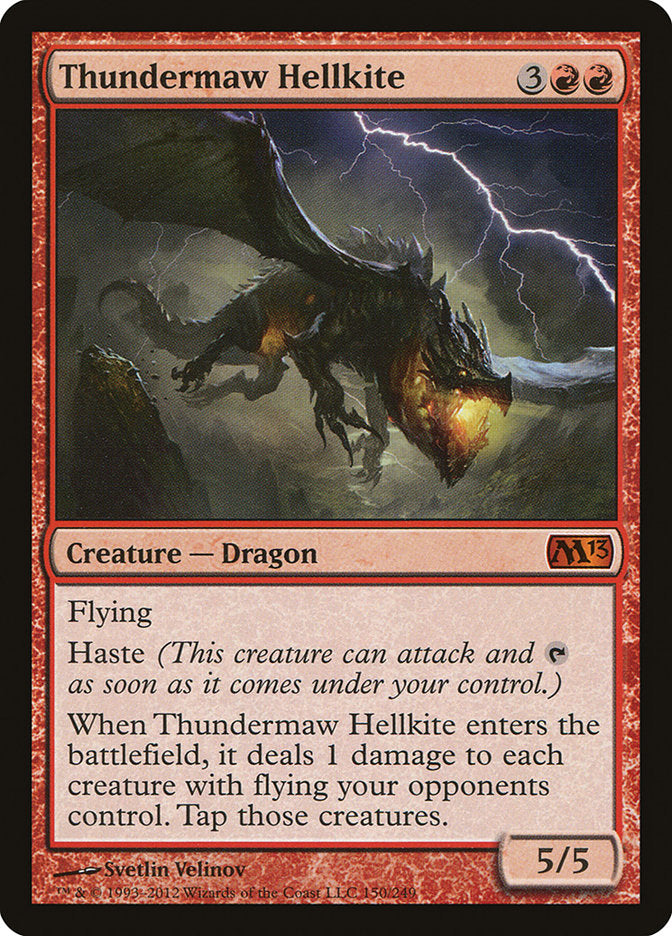 Thundermaw Hellkite [Magic 2013] | Clutch Gaming