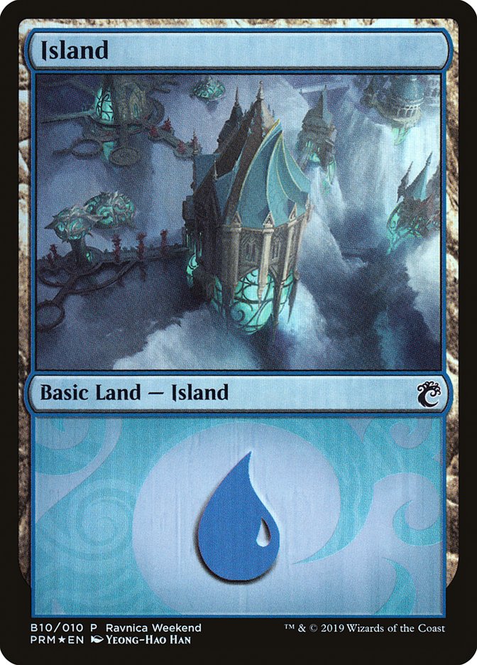 Island (B10) [Ravnica Allegiance Guild Kit] | Clutch Gaming