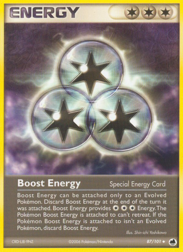 Boost Energy (87/101) [EX: Dragon Frontiers] | Clutch Gaming