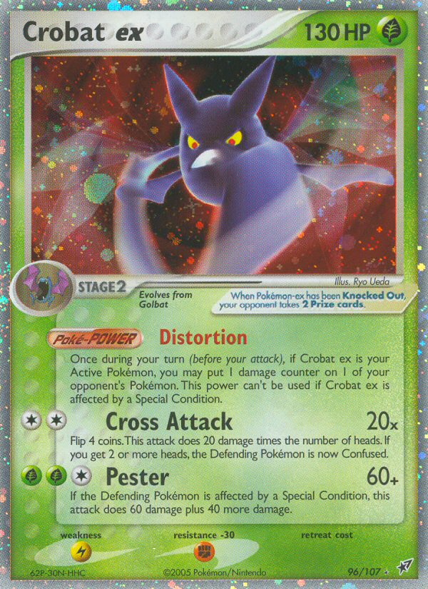 Crobat ex (96/107) [EX: Deoxys] | Clutch Gaming