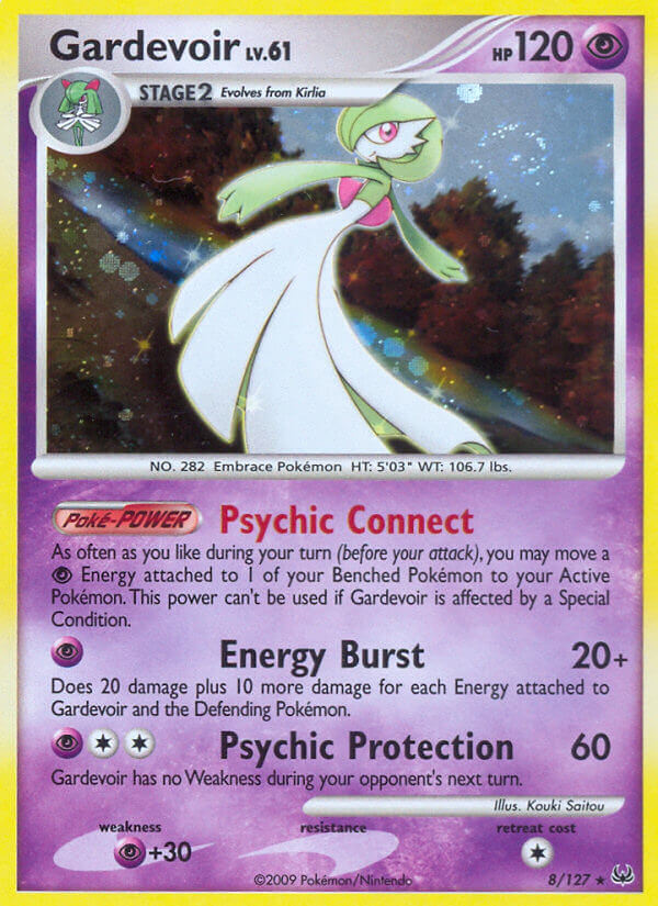 Gardevoir (8/127) (Theme Deck Exclusive) [Platinum: Base Set] | Clutch Gaming