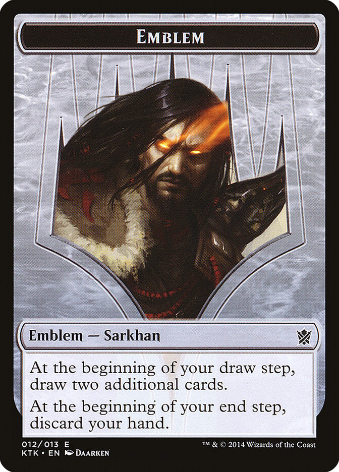 Sarkhan, the Dragonspeaker Emblem [Khans of Tarkir Tokens] | Clutch Gaming