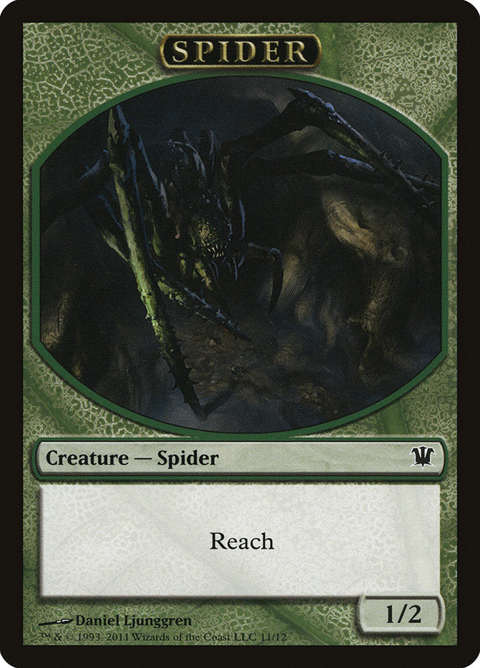 Spider Token [Innistrad Tokens] | Clutch Gaming