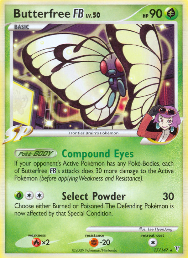 Butterfree FB (17/147) [Platinum: Supreme Victors] | Clutch Gaming