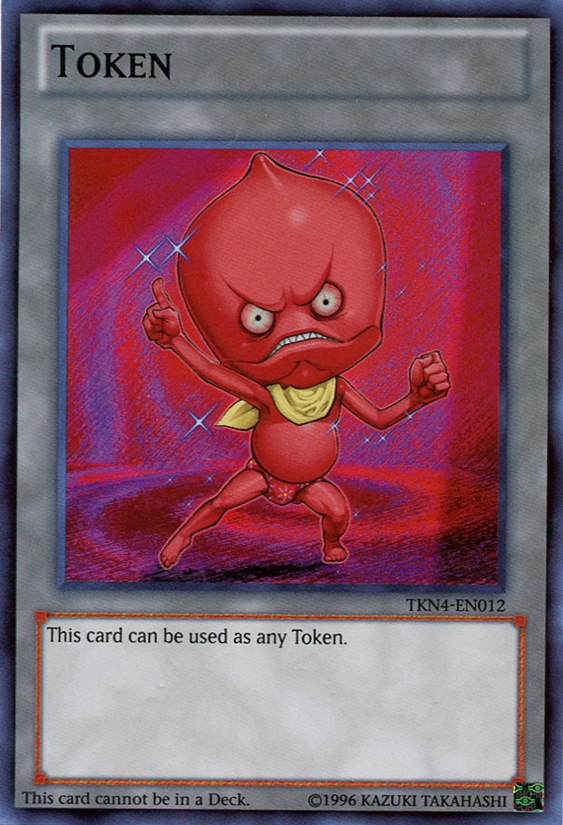 Ojama Token (Red) [TKN4-EN012] Super Rare | Clutch Gaming