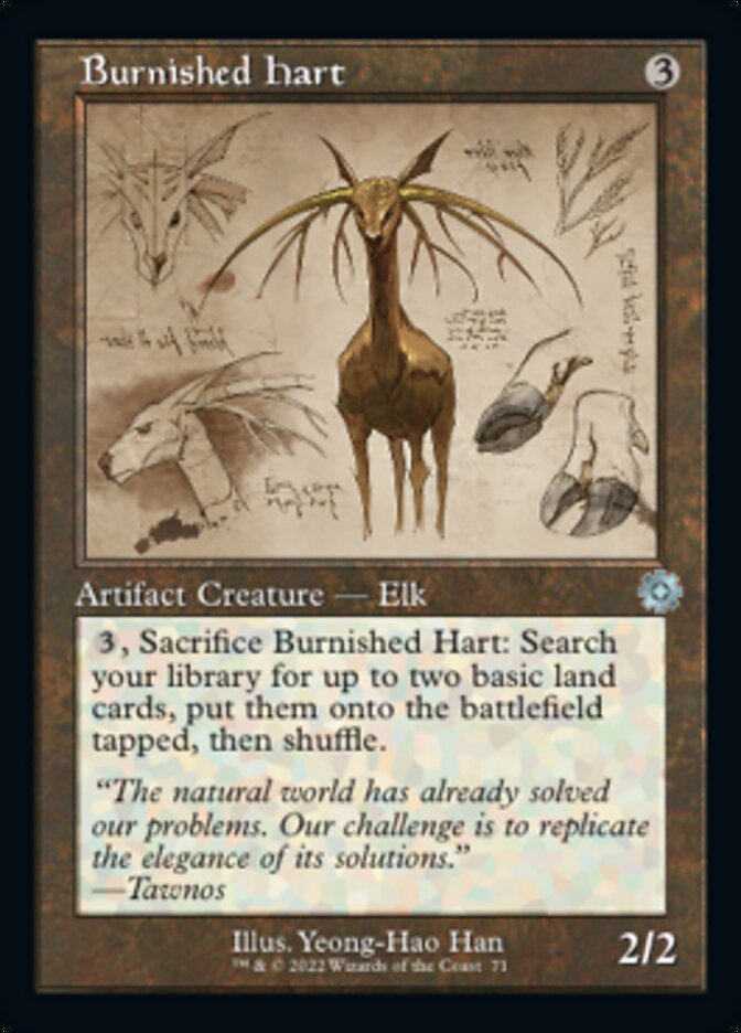 Burnished Hart (Retro Schematic) [The Brothers' War Retro Artifacts] | Clutch Gaming