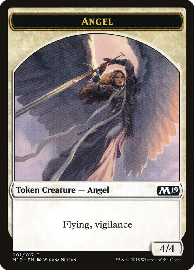 Angel Token [Core Set 2019 Tokens] | Clutch Gaming