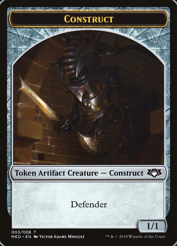 Construct Token (003/008) [Mythic Edition Tokens] | Clutch Gaming