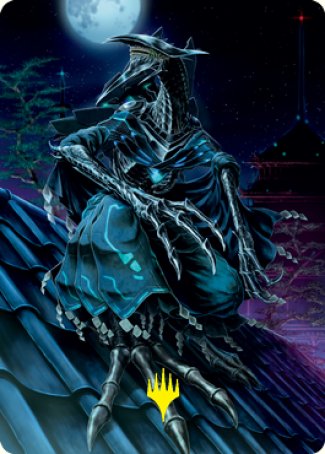 Jin-Gitaxias, Progress Tyrant Art Card (Gold-Stamped Signature) [Kamigawa: Neon Dynasty Art Series] | Clutch Gaming