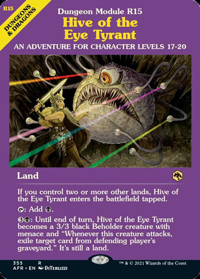 Hive of the Eye Tyrant (Dungeon Module) [Dungeons & Dragons: Adventures in the Forgotten Realms] | Clutch Gaming