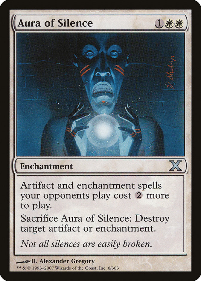 Aura of Silence [Tenth Edition] | Clutch Gaming