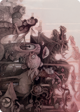 March of Burgeoning Life Art Card [Kamigawa: Neon Dynasty Art Series] | Clutch Gaming