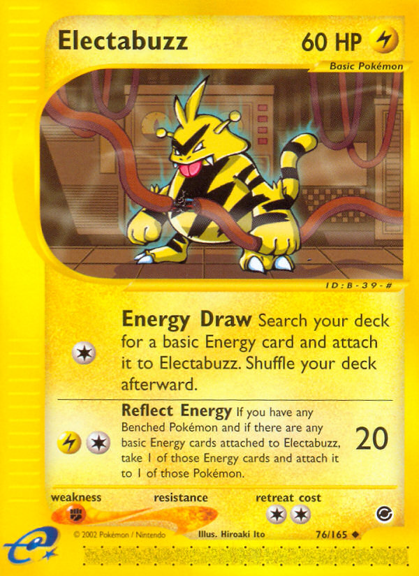 Electabuzz (76/165) [Expedition: Base Set] | Clutch Gaming