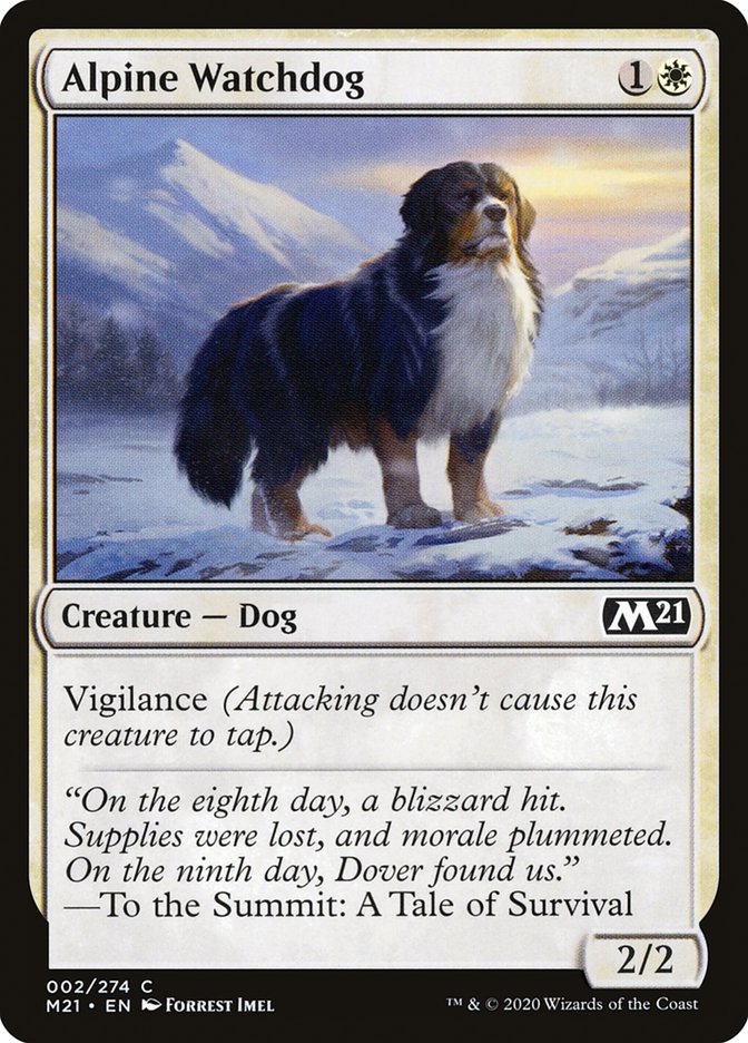 Alpine Watchdog [Core Set 2021] | Clutch Gaming