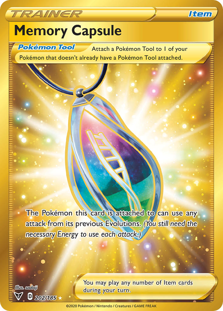 Memory Capsule (202/185) [Sword & Shield: Vivid Voltage] | Clutch Gaming