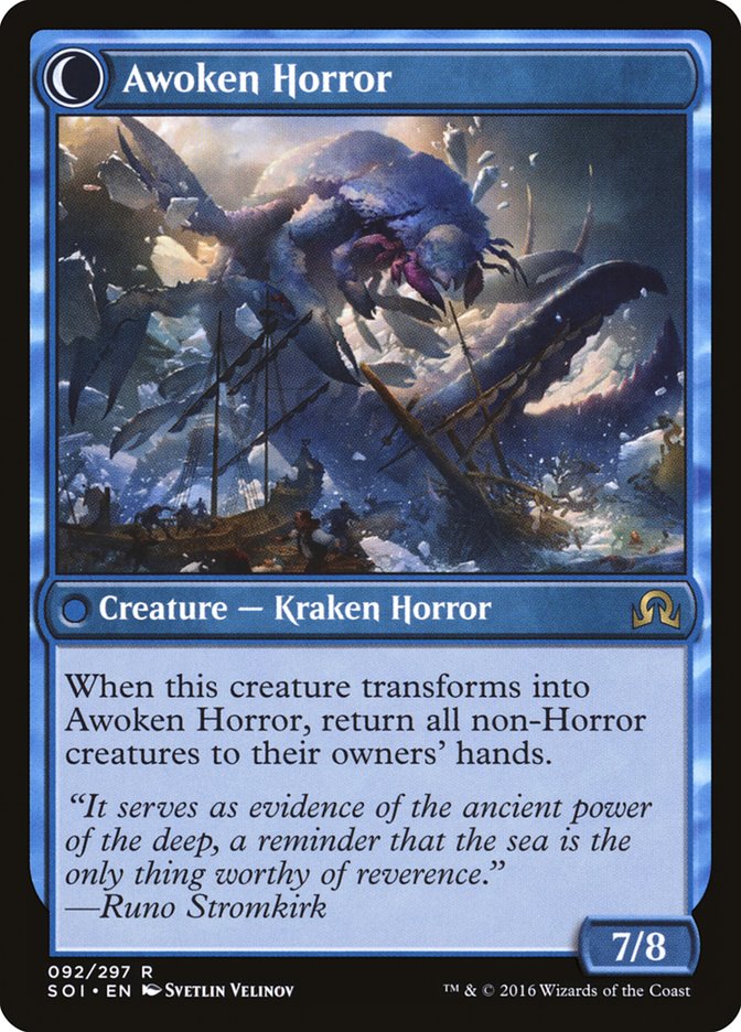 Thing in the Ice // Awoken Horror [Shadows over Innistrad] | Clutch Gaming