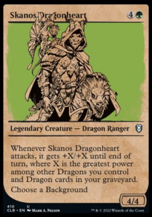 Skanos Dragonheart (Showcase) [Commander Legends: Battle for Baldur's Gate] | Clutch Gaming