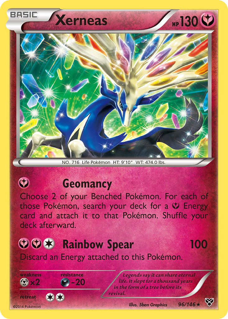 Xerneas (96/146) [XY: Base Set] | Clutch Gaming