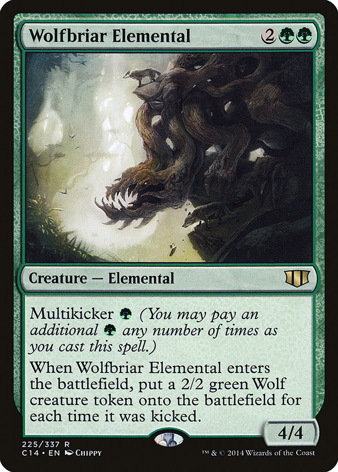 Wolfbriar Elemental [Commander 2014] | Clutch Gaming