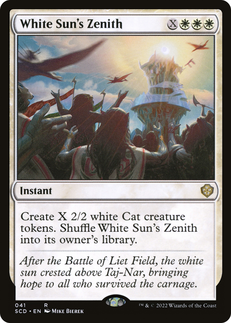 White Sun's Zenith [Starter Commander Decks] | Clutch Gaming