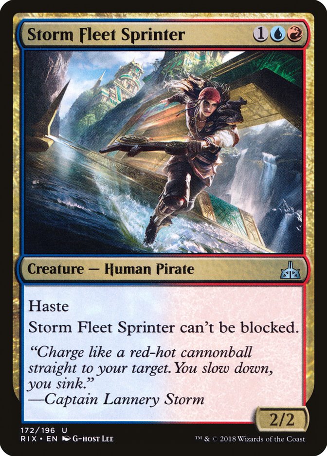 Storm Fleet Sprinter [Rivals of Ixalan] | Clutch Gaming