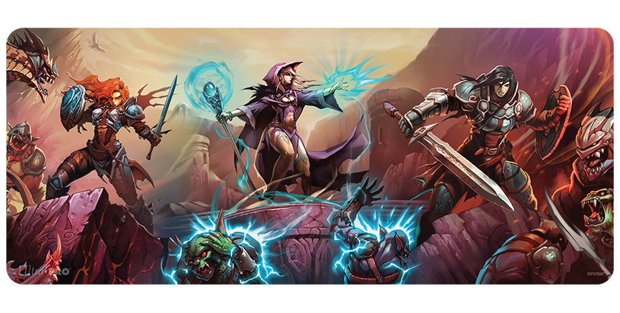 Ultra PRO: Playmat - Realms of Havoc (Guardians of Donara) (6ft Table) | Clutch Gaming