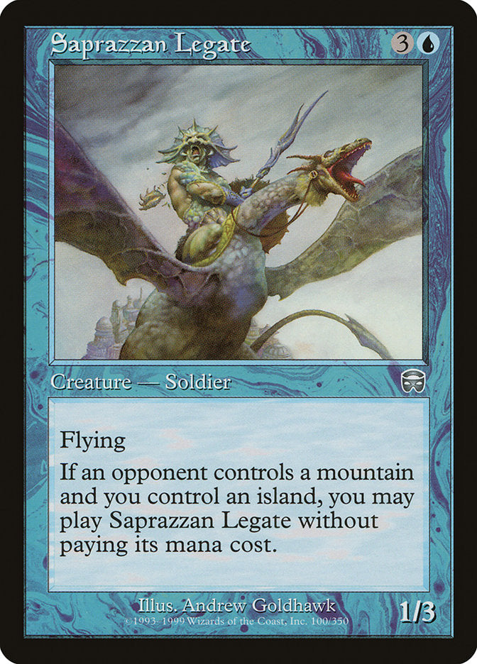 Saprazzan Legate [Mercadian Masques] | Clutch Gaming