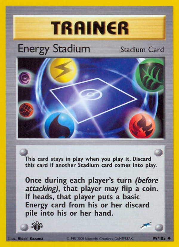 Energy Stadium (99/105) [Neo Destiny 1st Edition] | Clutch Gaming