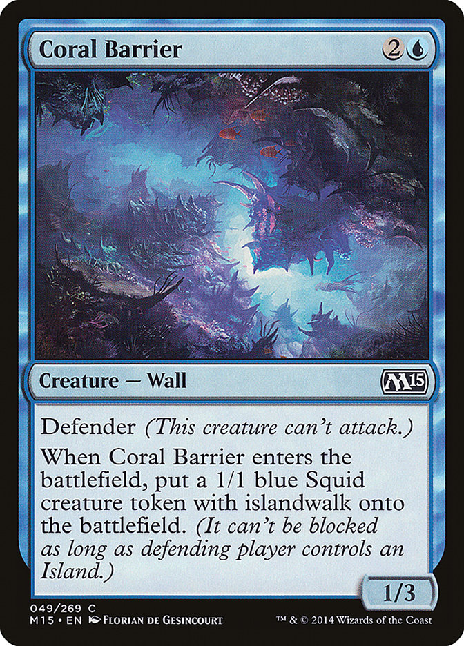 Coral Barrier [Magic 2015] | Clutch Gaming