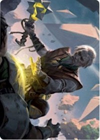 Expedition Healer Art Card [Zendikar Rising Art Series] | Clutch Gaming