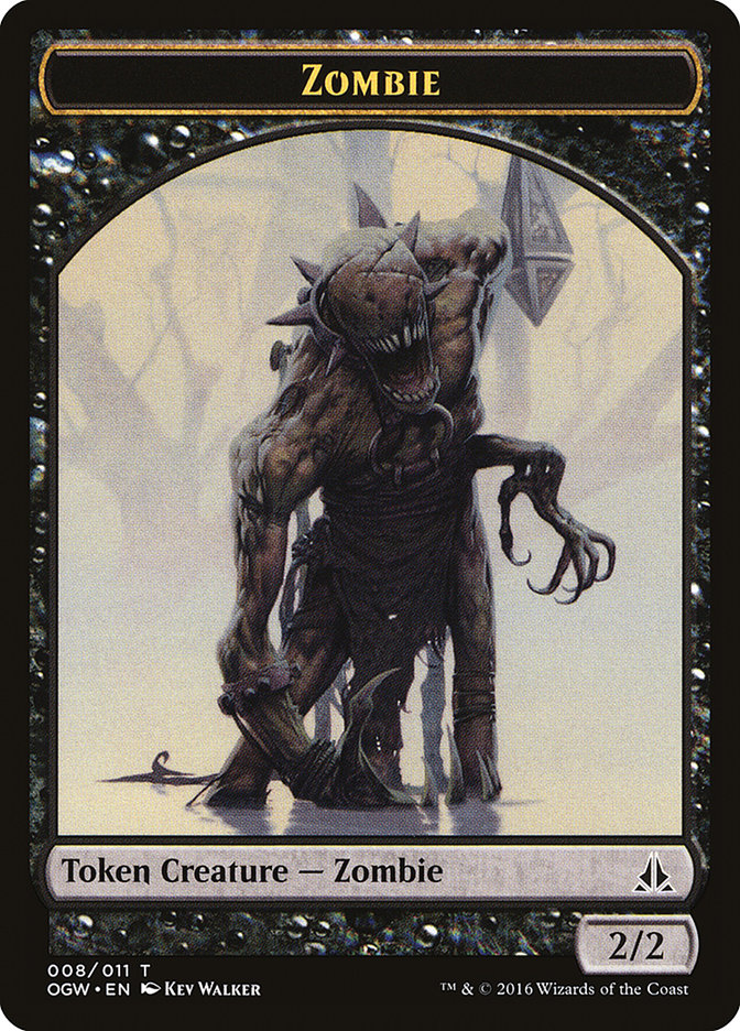 Zombie Token [Oath of the Gatewatch Tokens] | Clutch Gaming