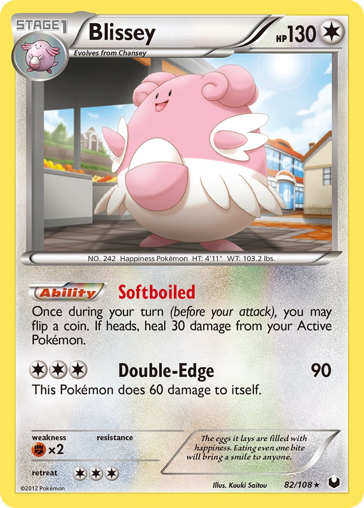 Blissey (82/108) (Battle Arena Deck Exclusive) (Theme Deck Exclusive) [Black & White: Dark Explorers] | Clutch Gaming