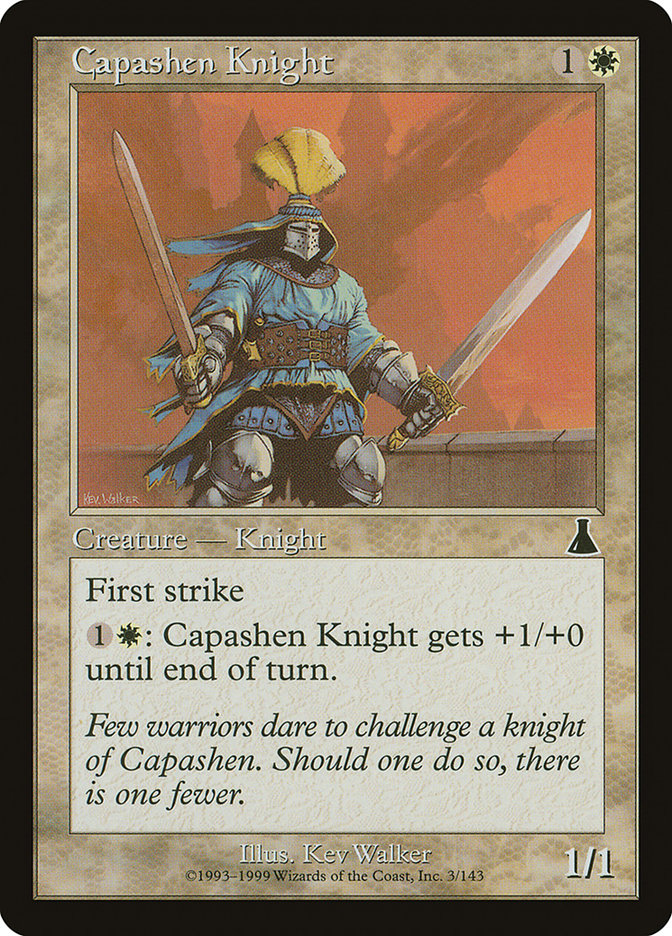 Capashen Knight [Urza's Destiny] | Clutch Gaming