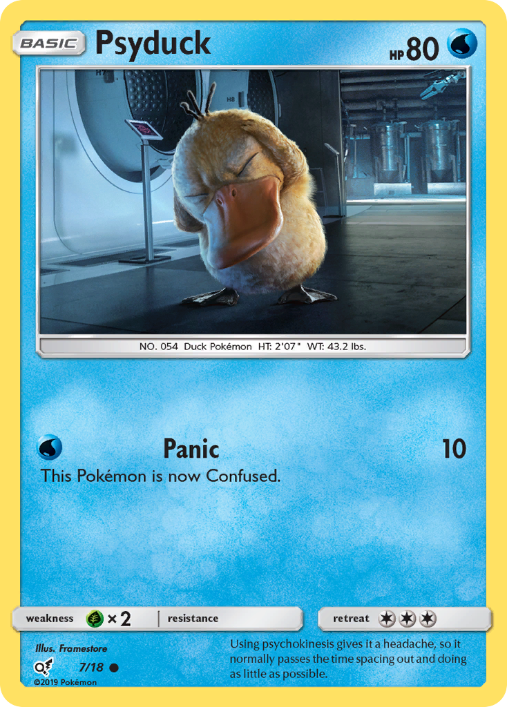 Psyduck (7/18) [Sun & Moon: Detective Pikachu] | Clutch Gaming